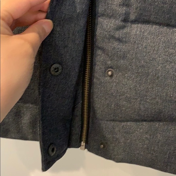 NWT THE LIMITED Faux Fur Down Puffer Vest Jacket - Picture 4 of 9